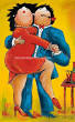 schilderij dikke dames