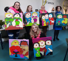 workshop schilderen op doek