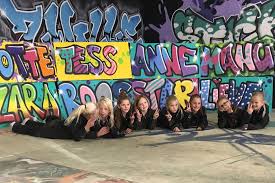 kinderfeestje graffiti