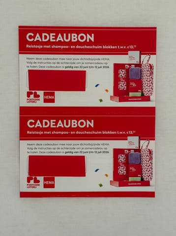 hema cadeaubonnen
